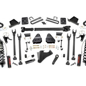 Rough Country 6 Inch Lift Kit 4-Link D/S C/O Vertex Ford F-250/F-350 Super Duty (17-22)