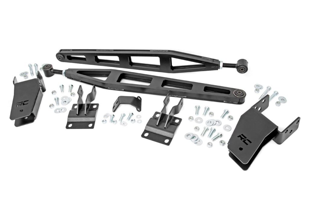 Rough Country Traction Bar Kit 0-3 Inch Lift Ford F-250 Super Duty 4WD (2008-2016)