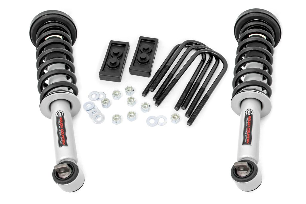 Rough Country 2.5 Inch Lift Kit Ford F-150 Tremor 4WD (2021-2026)