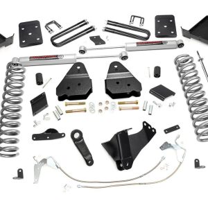 Rough Country 6 Inch Lift Kit Gas OVLD Ford F-250 Super Duty 4WD (2015-2016)