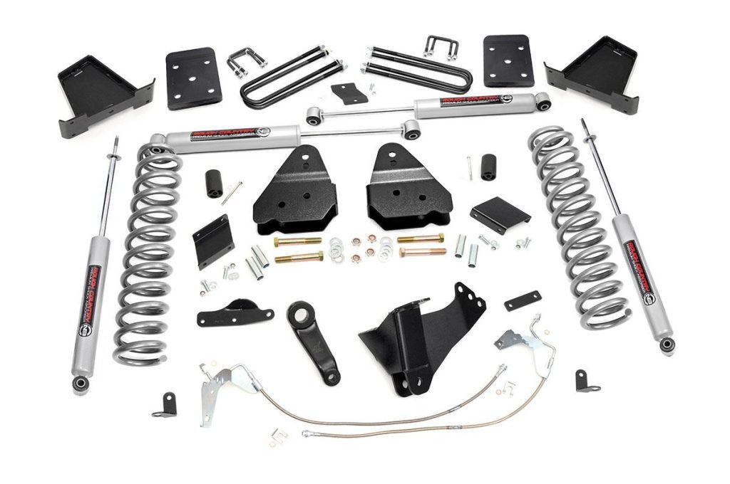 Rough Country 6 Inch Lift Kit Diesel OVLD Ford F-250 Super Duty 4WD (2015-2016)