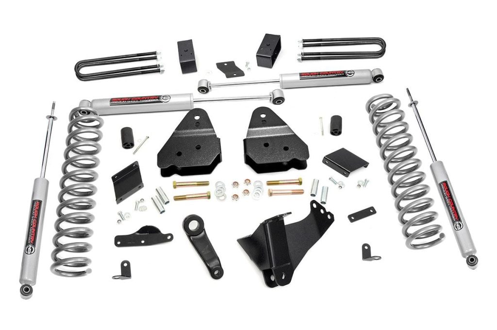Rough Country 4.5 Inch Lift Kit OVLD Ford F-250 Super Duty 4WD (2011-2014)