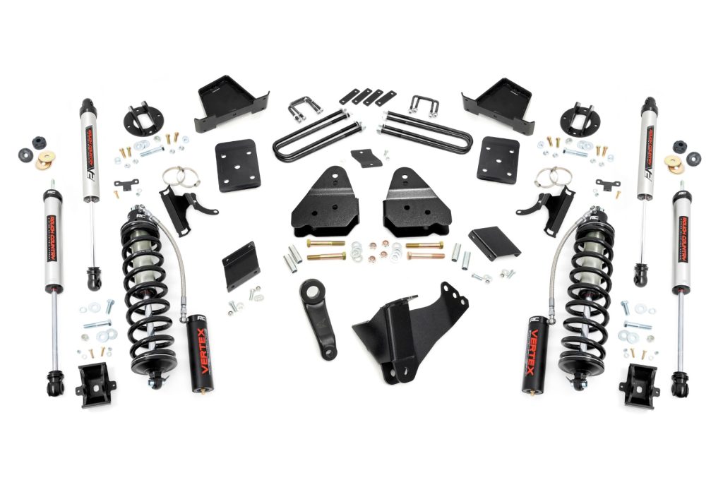 Rough Country 4.5 Inch Lift Kit No OVLD C/O V2 Ford F-250 Super Duty 4WD (15-16)