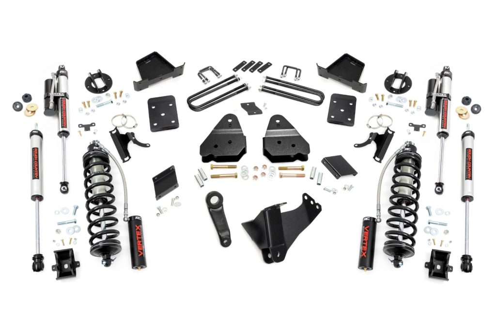 Rough Country 4.5 Inch Lift Kit OVLD C/O Vertex Ford F-250 Super Duty 4WD (11-14)
