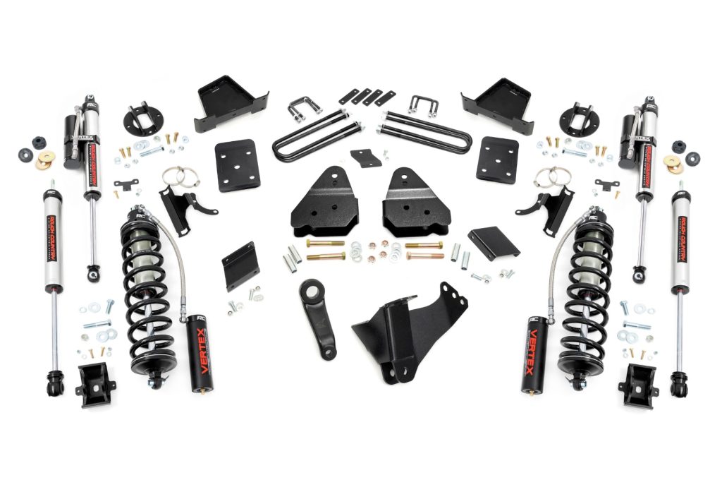 Rough Country 4.5 Inch Lift Kit OVLD C/O Vertex Ford F-250 Super Duty 4WD (15-16)