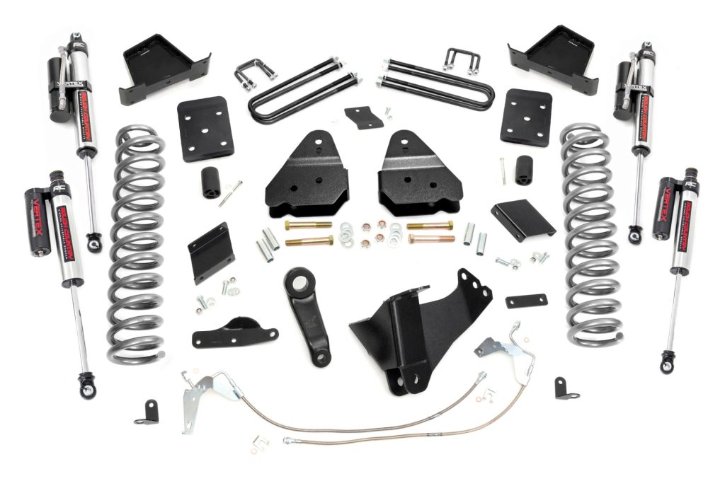 Rough Country 6 Inch Lift Kit Diesel OVLD Vertex Ford F-250 Super Duty 4WD (15-16)