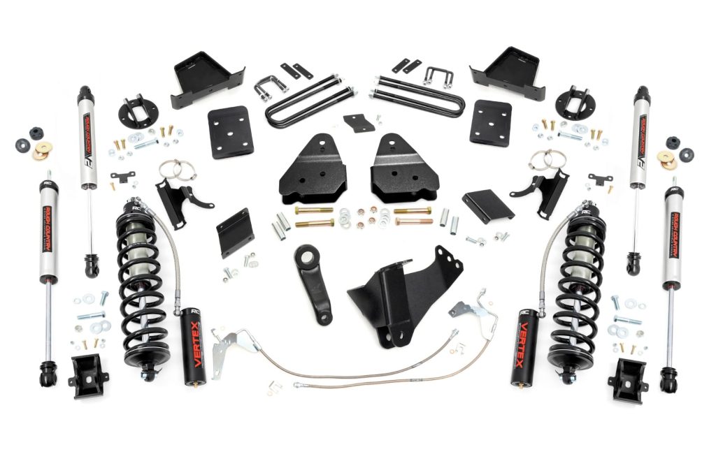 Rough Country 6 Inch Lift Kit Diesel No OVLD C/O V2 Ford F-250 Super Duty (11-14)