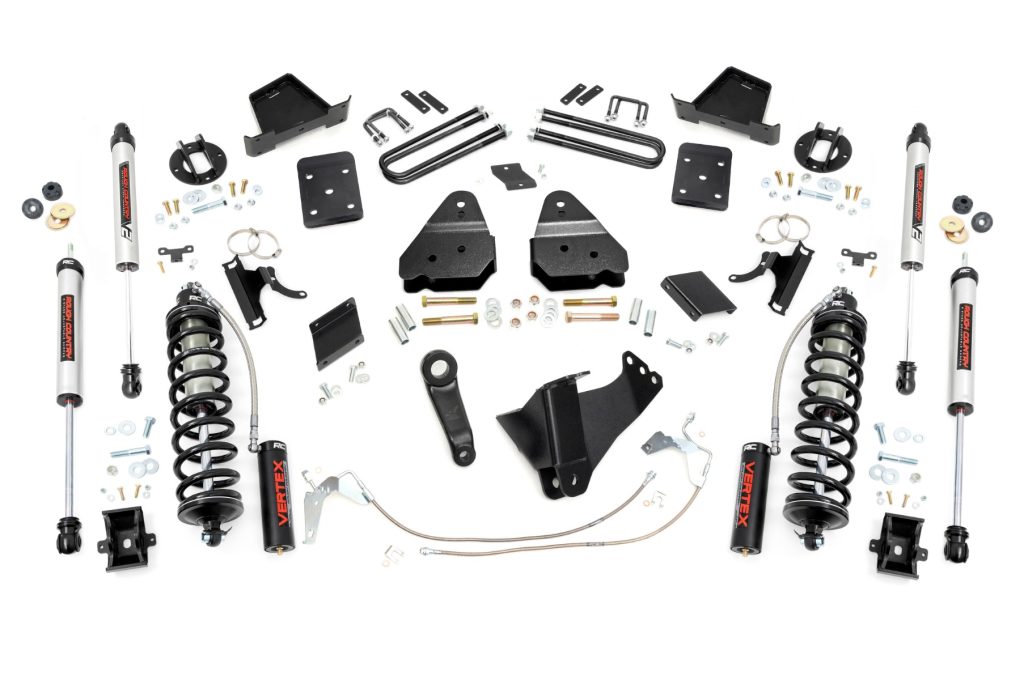 Rough Country 6 Inch Lift Kit Diesel No OVLD C/O V2 Ford F-250 Super Duty (15-16)