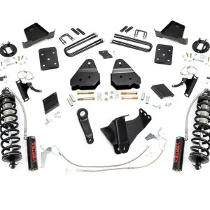 Rough Country 6 Inch Lift Kit Gas No OVLD C/O Vertex Ford F-250 Super Duty (15-16)