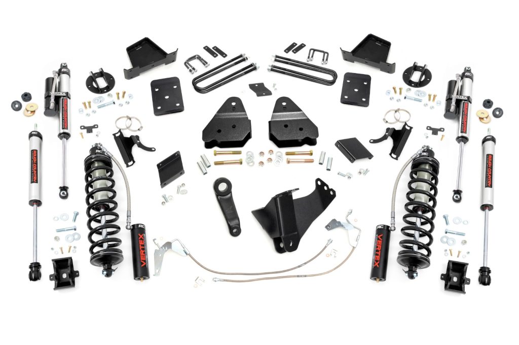 Rough Country 6 Inch Lift Kit Diesel No OVLD C/O Vertex Ford F-250 Super Duty (15-16)