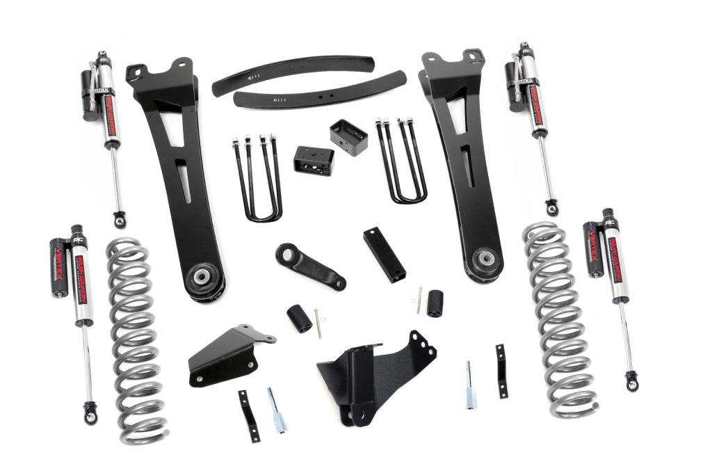 Rough Country 6 Inch Lift Kit Diesel Radius Arm Vertex Ford F-250/F-350 Super Duty (05-07)