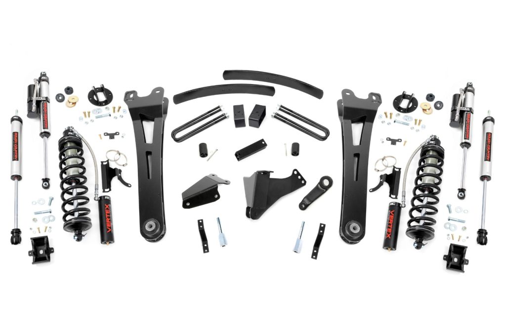Rough Country 6 Inch Lift Kit Diesel Radius Arm C/O Vertex Ford F-250/F-350 Super Duty (05-07)