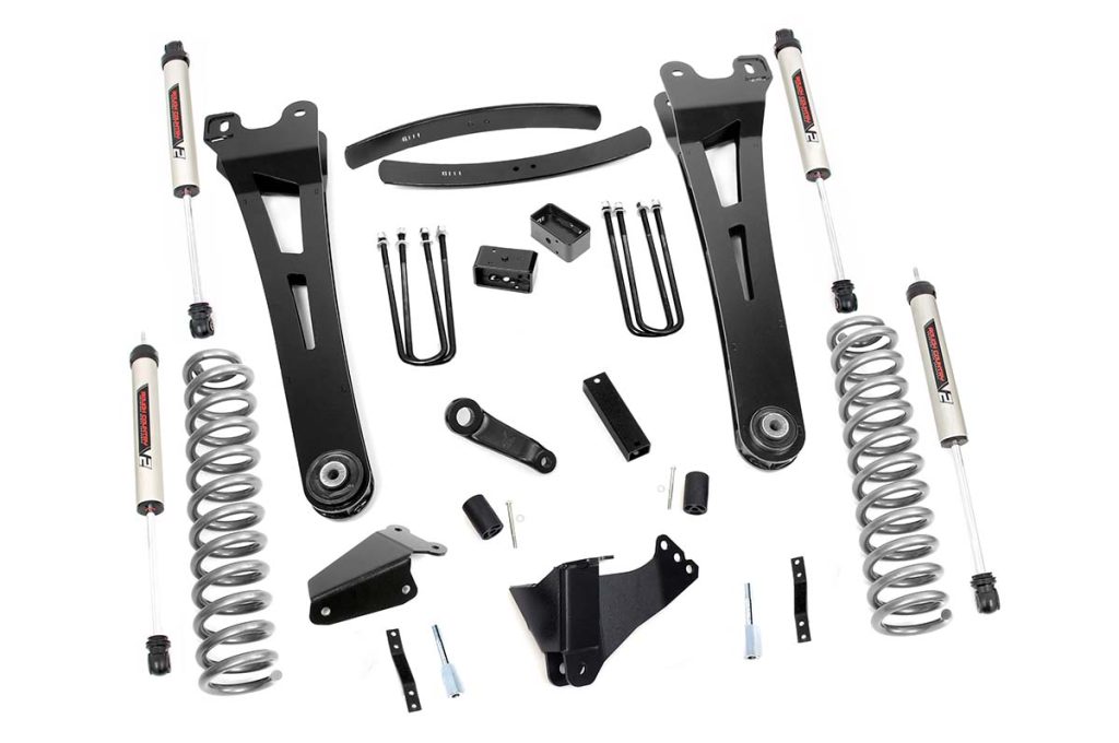 Rough Country 6 Inch Lift Kit Diesel Radius Arm V2 Ford F-250/F-350 Super Duty (05-07)