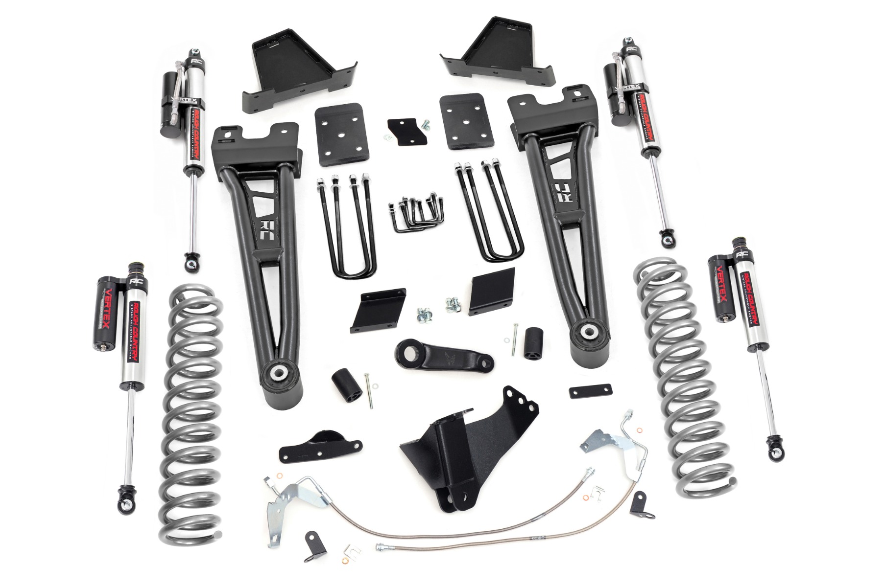 Rough Country 6 Inch Lift Kit Diesel Radius Arm Vertex Ford F-250 Super Duty (11-14)