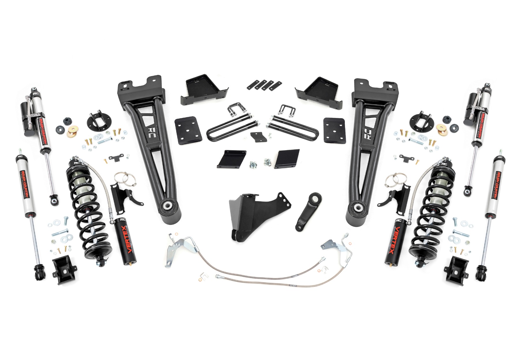 Rough Country 6 Inch Lift Kit Diesel Radius Arm C/O Vertex Ford F-250 Super Duty (11-14)