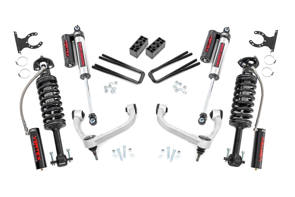 Rough Country 3 Inch Lift Kit Vertex Ford F-150 4WD (2014-2020)