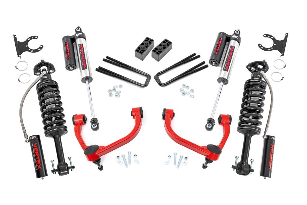Rough Country 3 Inch Lift Kit Vertex Ford F-150 4WD (2014-2020)