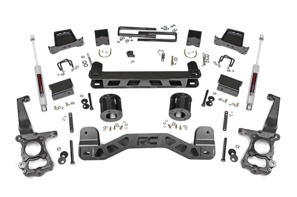 Rough Country 6 Inch Lift Kit Ford F-150 2WD (2015-2020)