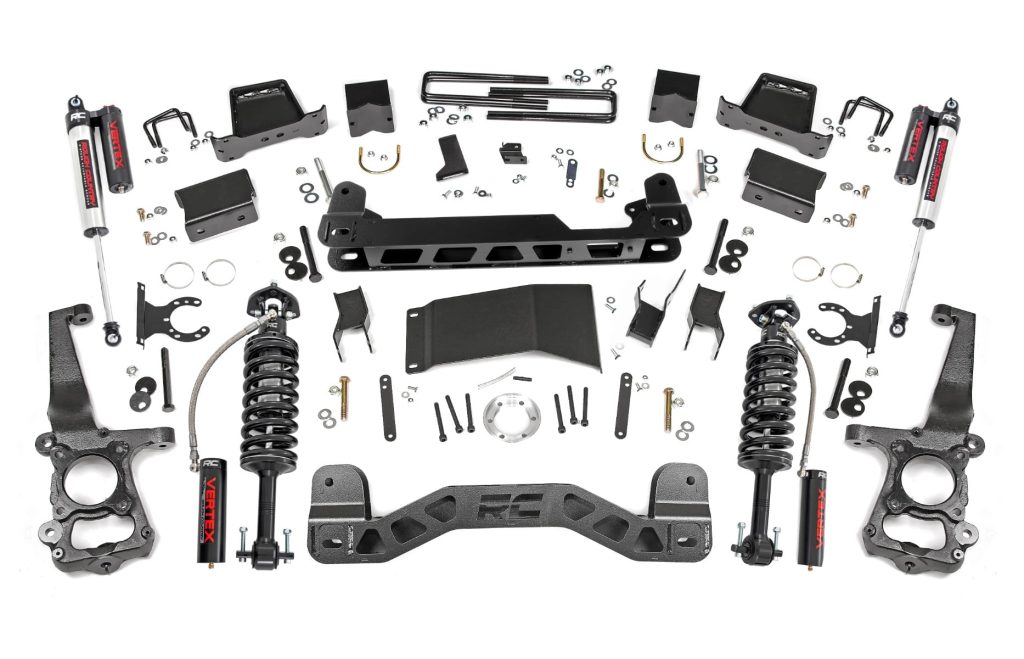 Rough Country 6 Inch Lift Kit Vertex Ford F-150 4WD (2015-2020)