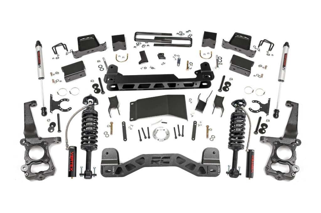 Rough Country 6 Inch Lift Kit Vertex/V2 Ford F-150 4WD (2015-2020)