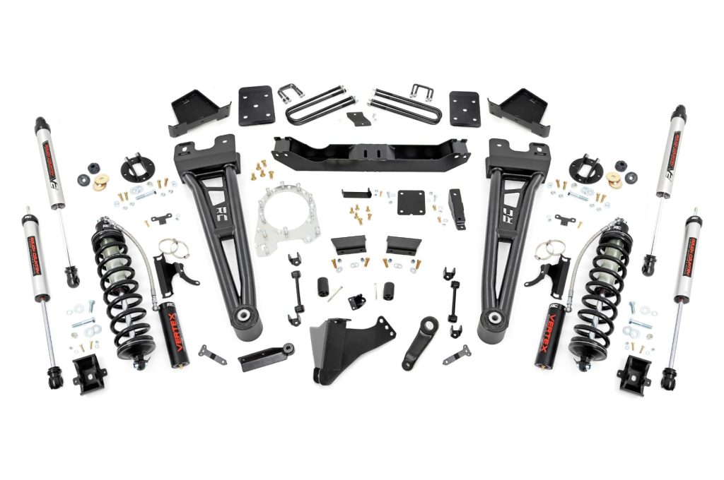 Rough Country 6 Inch Lift Kit R/A No OVLD C/O V2 Ford F-250/F-350 Super Duty (17-22)
