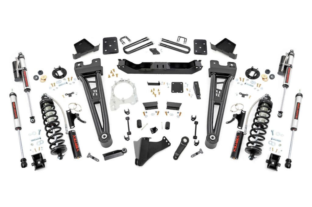 Rough Country 6 Inch Lift Kit OVLD C/O Vertex Ford F-250/F-350 Super Duty (17-22)