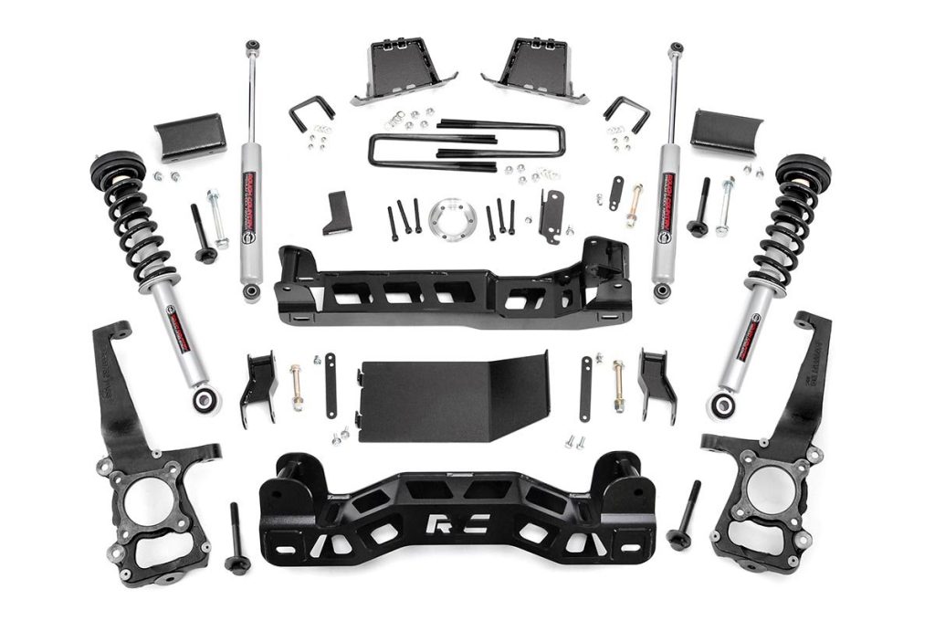 Rough Country 6 Inch Lift Kit N3 Struts Ford F-150 4WD (2009-2010)