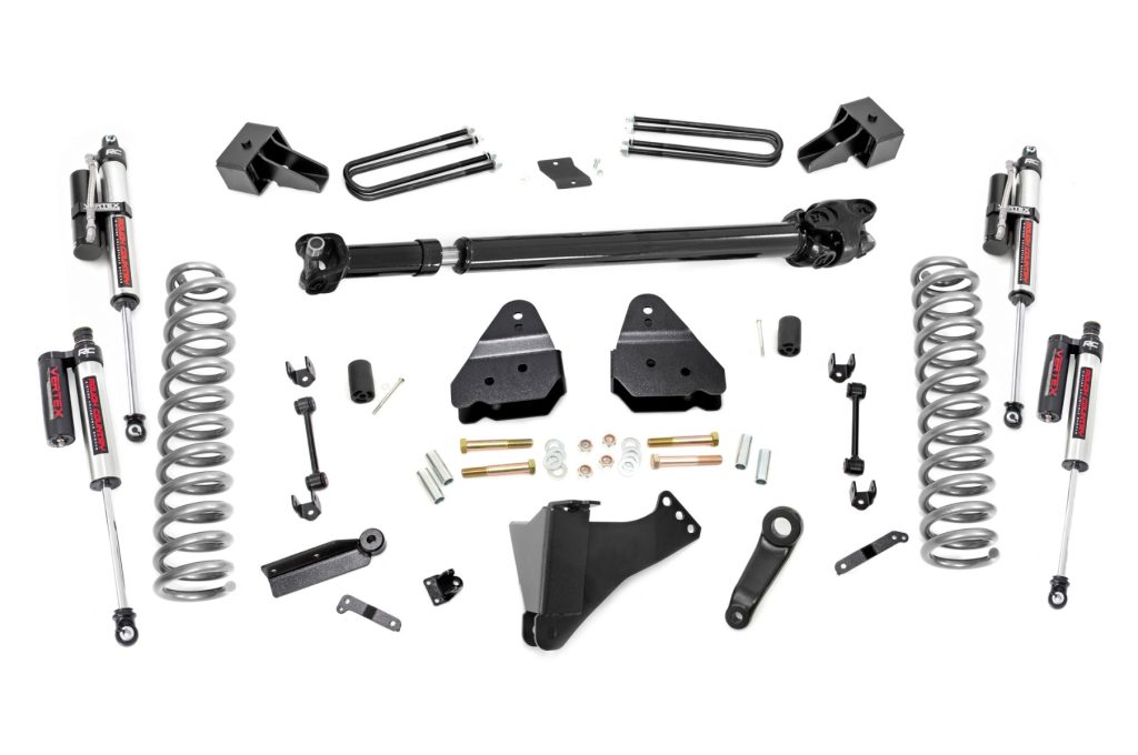 Rough Country 4.5 Inch Lift Kit DRW FR D/S Vertex Ford F-350 Super Duty 4WD (17-22)