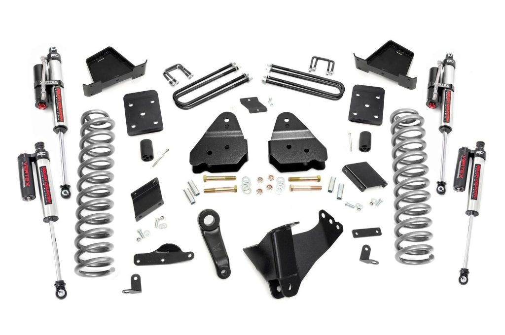 Rough Country 4.5 Inch Lift Kit OVLD Vertex Ford F-250 Super Duty 4WD (2015-2016)