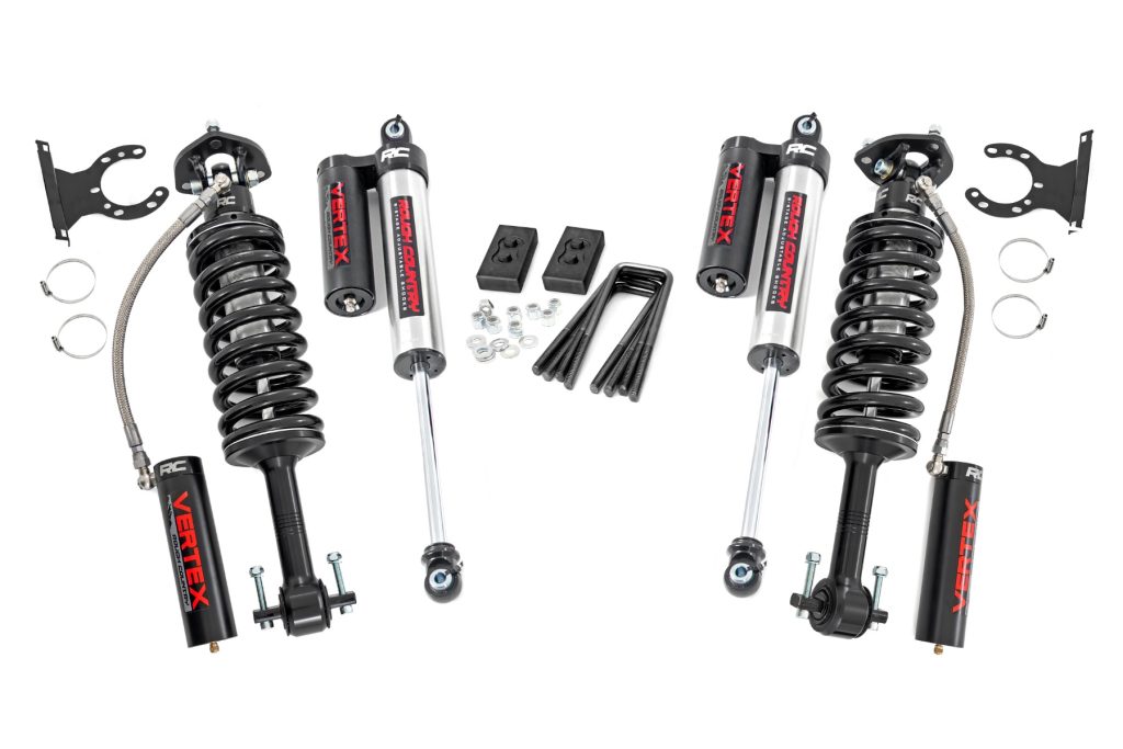 Rough Country 2 Inch Lift Kit Vertex Ford F-150 4WD (2014-2020)