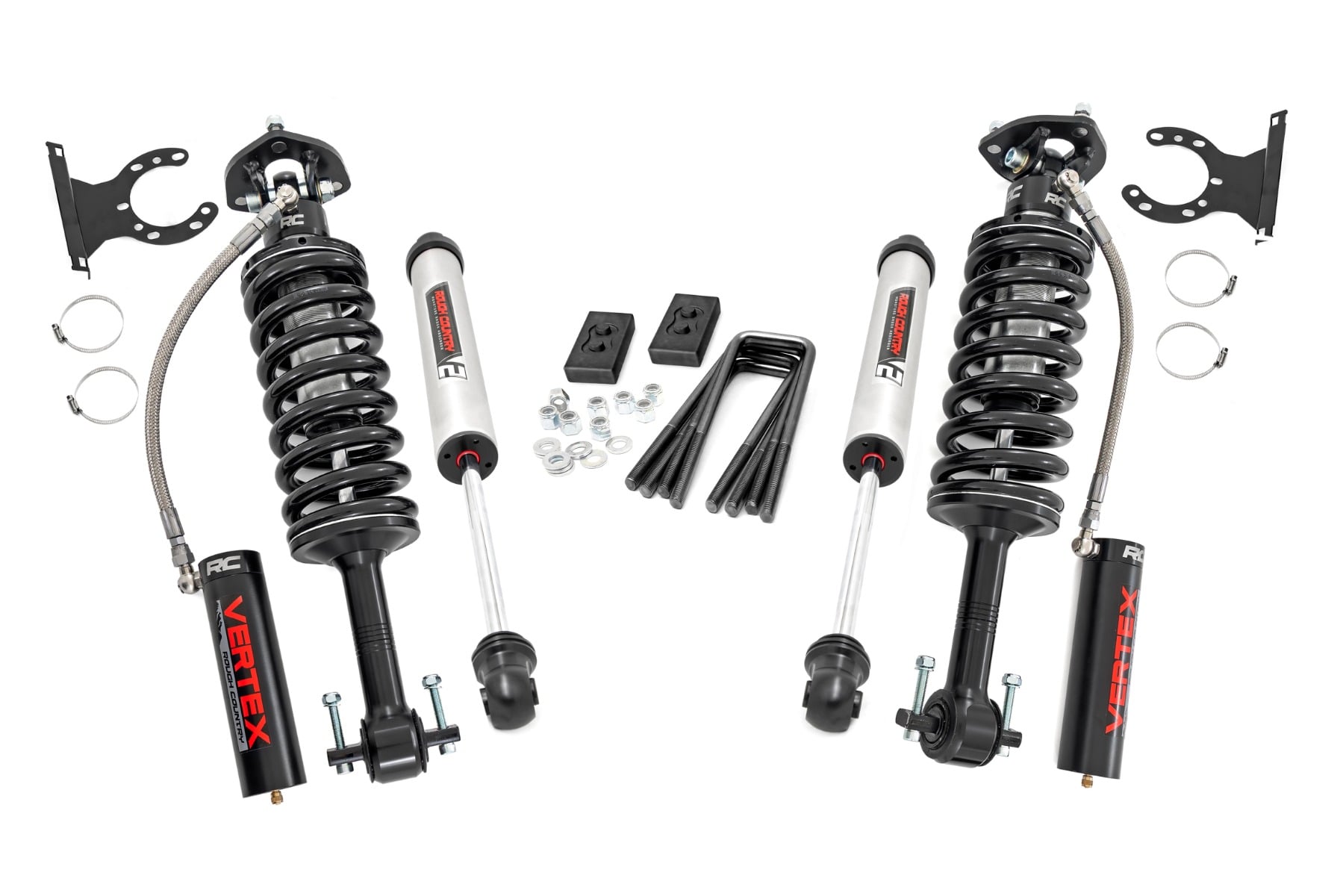 Rough Country 2 Inch Lift Kit Vertex/V2 Ford F-150 4WD (2014-2020)