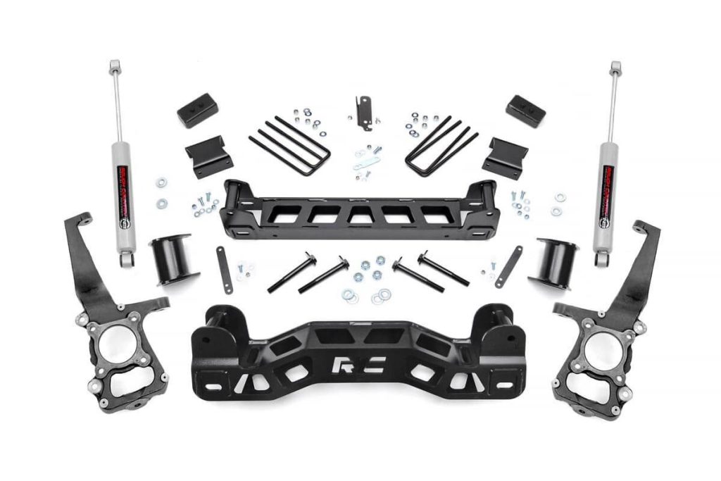Rough Country 4 Inch Lift Kit Ford F-150 2WD (2009-2010)