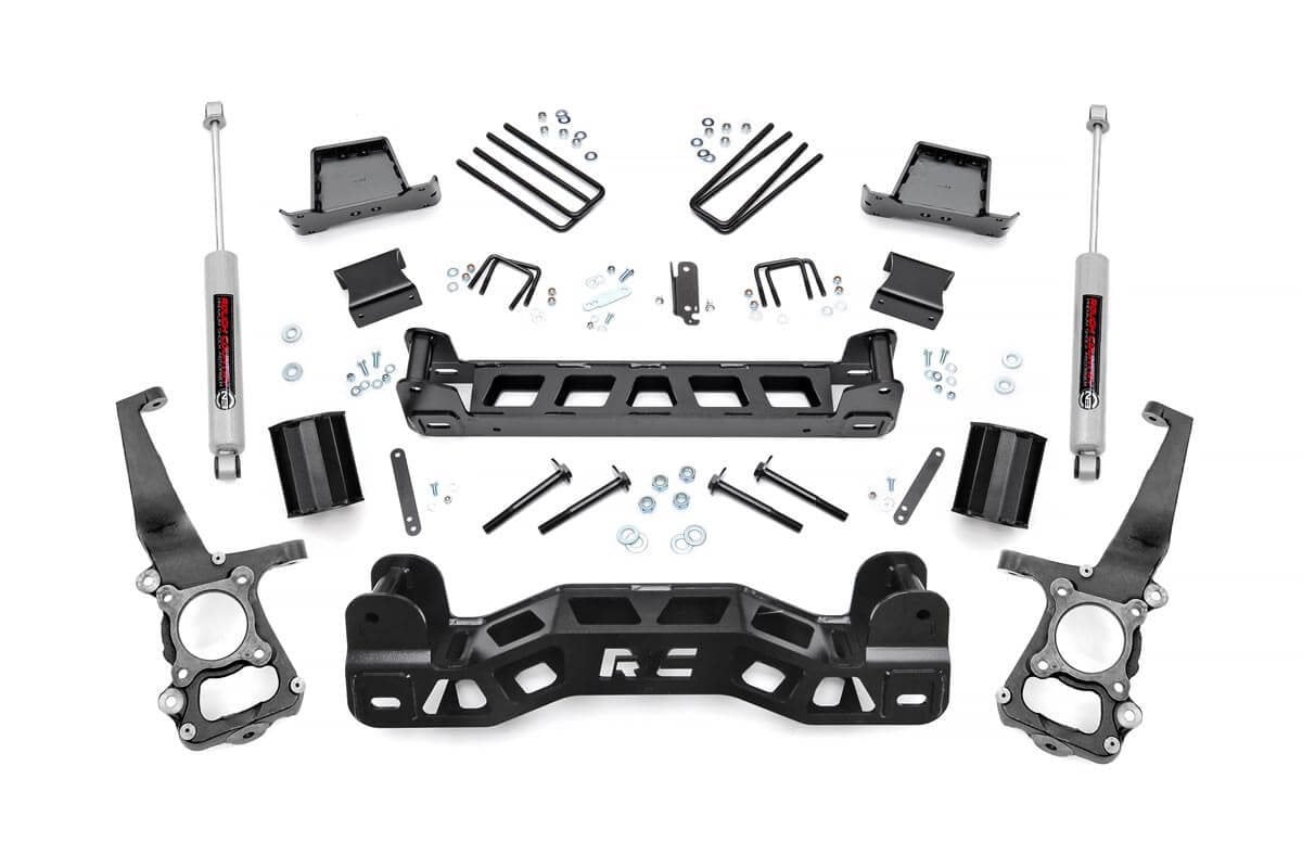 Rough Country 6 Inch Lift Kit Ford F-150 2WD (2009-2010)