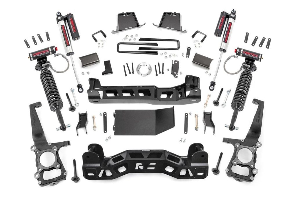 Rough Country 6 Inch Lift Kit Vertex Ford F-150 4WD (2014)