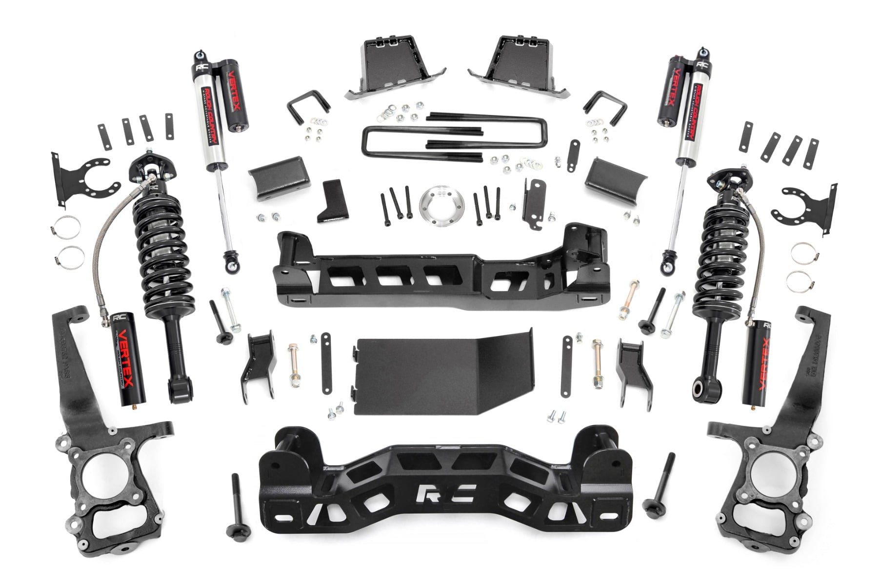 Rough Country 6 Inch Lift Kit Vertex Ford F-150 4WD (2011-2013)