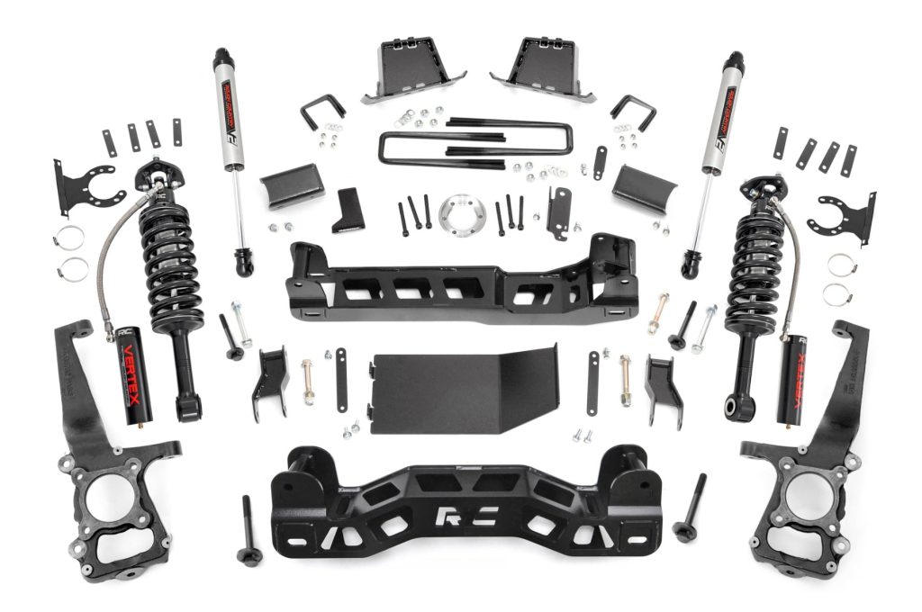 Rough Country 6 Inch Lift Kit Vertex/V2 Ford F-150 4WD (2009-2010)