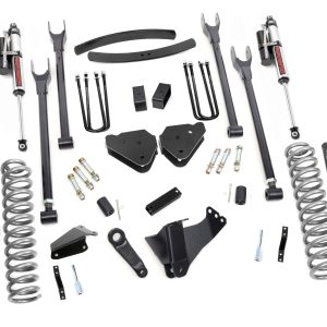 Rough Country 6 Inch Lift Kit Diesel 4 Link OVLDS Vertex Ford F-250/F-350 Super Duty (05-07)