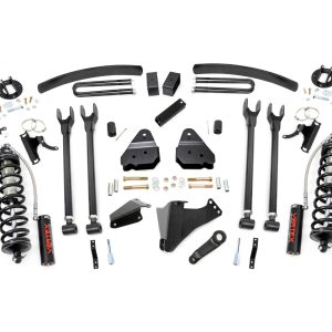 Rough Country 6 Inch Lift Kit Diesel 4 Link OVLDS C/O Vertex Ford F-250/F-350 Super Duty (05-07)