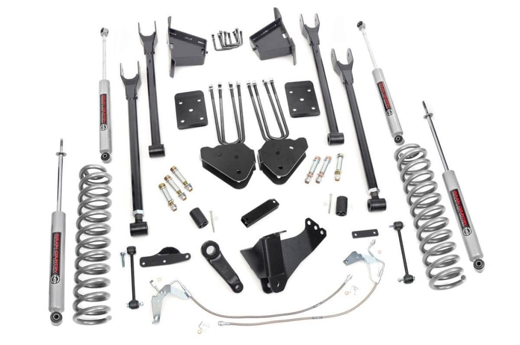 Rough Country 8 Inch Lift Kit 4 Link Ford F-250/F-350 Super Duty 4WD (2008-2010)