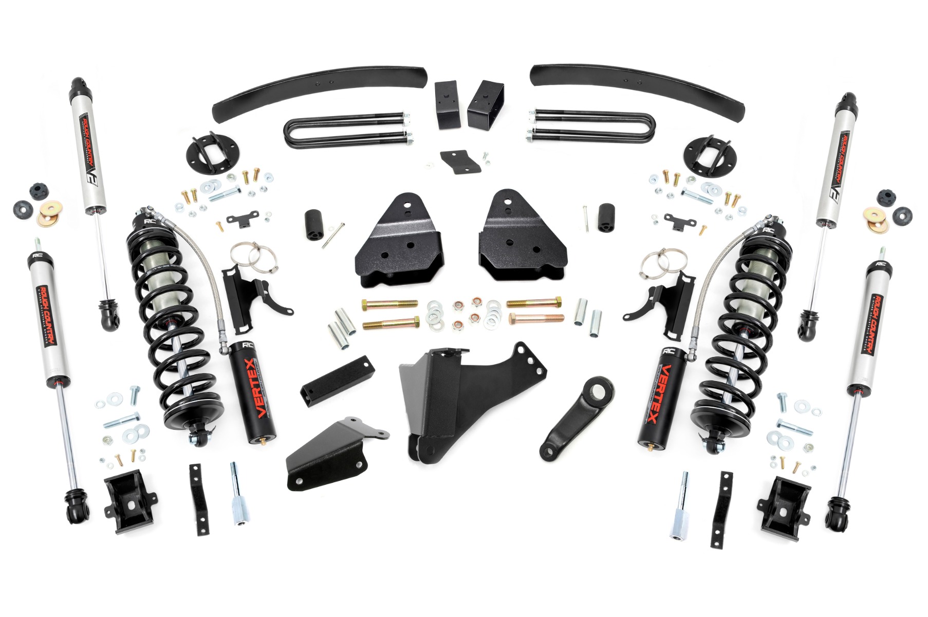 Rough Country 6 Inch Lift Kit Diesel C/O V2 Ford F-250/F-350 Super Duty (05-07)