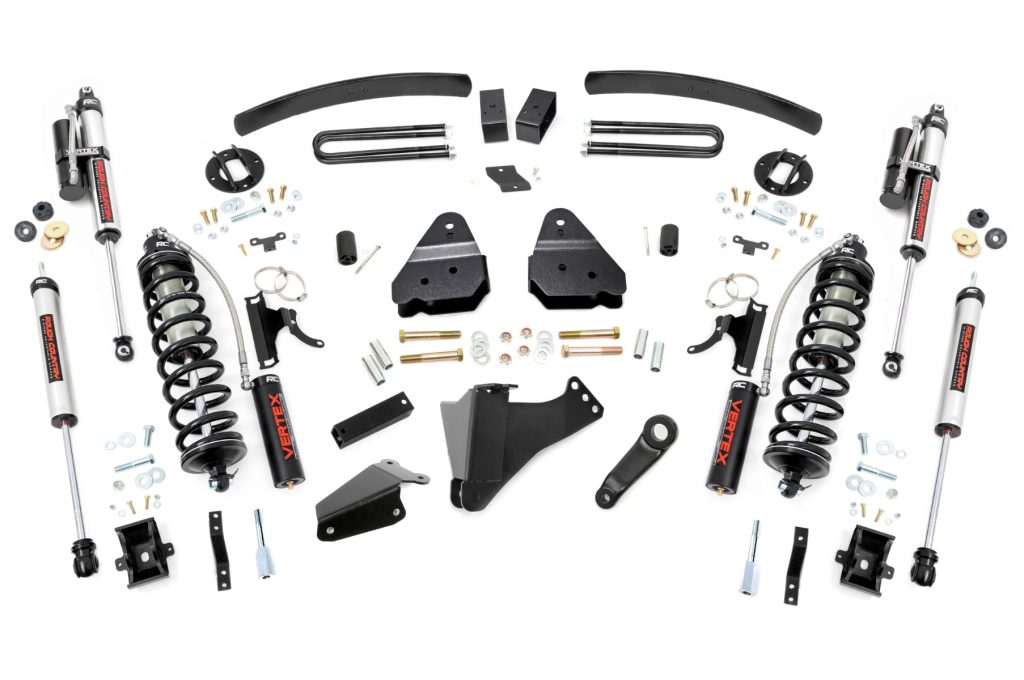 Rough Country 6 Inch Lift Kit Gas C/O Vertex Ford F-250/F-350 Super Duty (05-07)