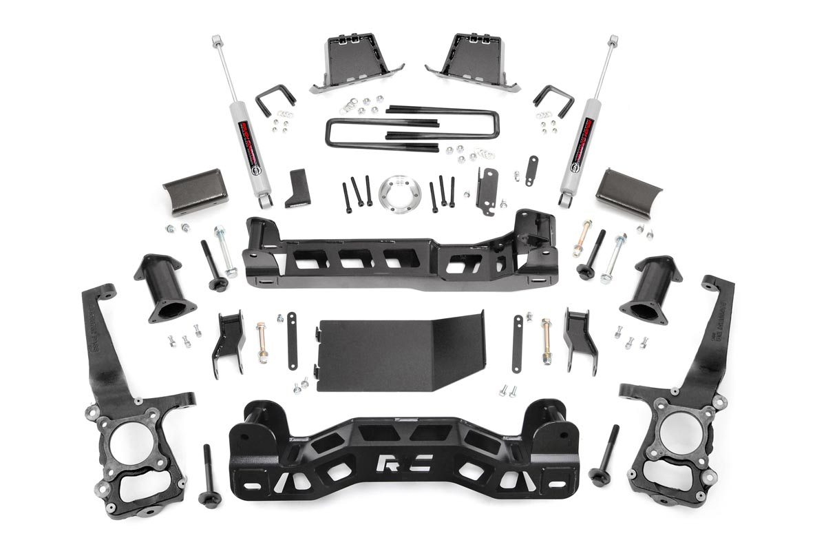 Rough Country 6 Inch Lift Kit Ford F-150 4WD (2009-2010)