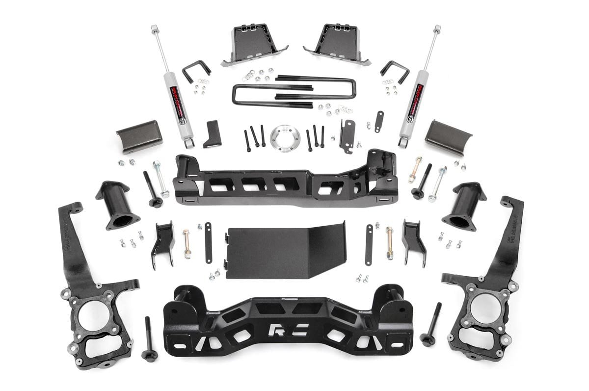 Rough Country 6 Inch Lift Kit Ford F-150 4WD (2011-2013)