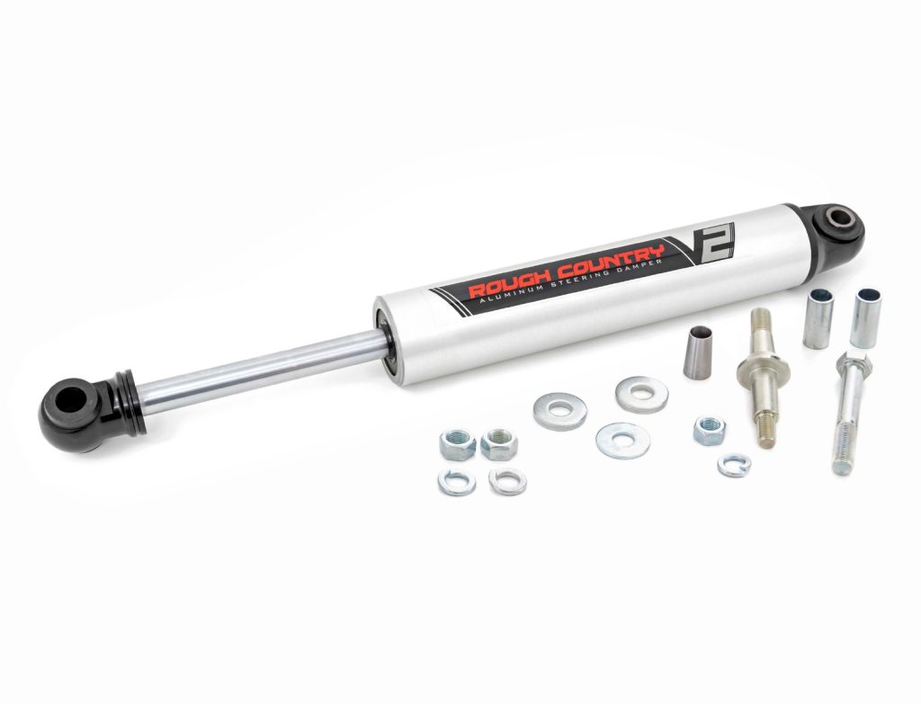 Rough Country V2 Steering Stabilizer Ram 2500 (94-12)/3500 (11-12) 4WD