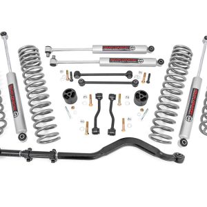 Rough Country 3.5 Inch Lift Kit Springs N3 Jeep Gladiator JT 4WD (2020-2023)