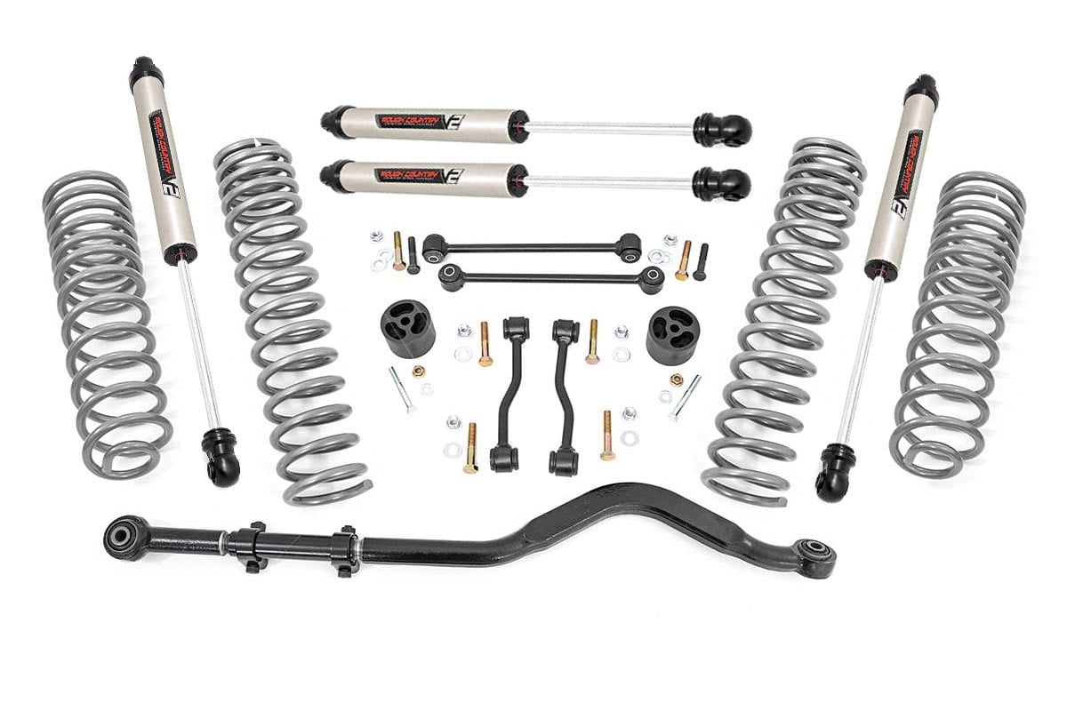 Rough Country 3.5 Inch Lift Kit Springs V2 Jeep Gladiator JT 4WD (2020-2023)
