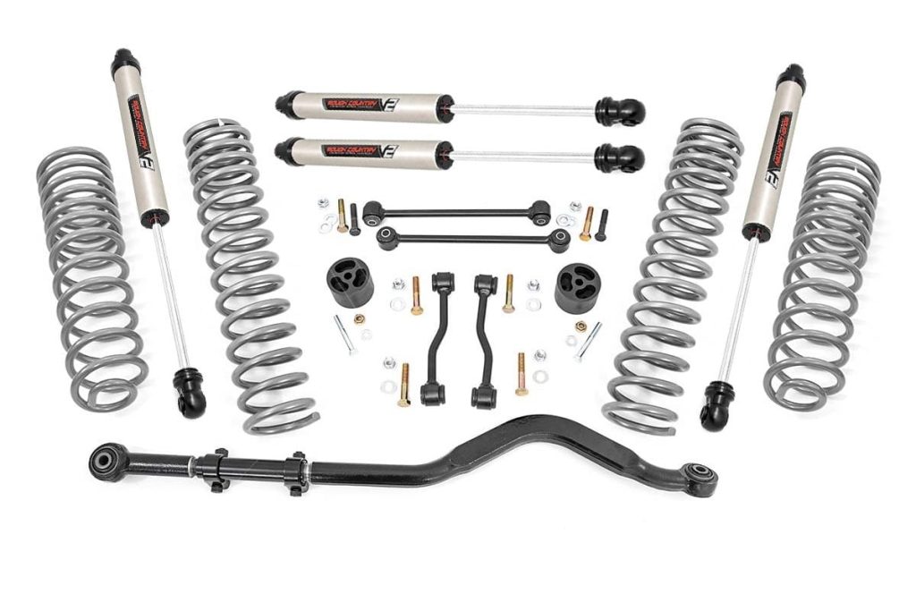 Rough Country 3.5 Inch Lift Kit Springs V2 Jeep Gladiator JT 4WD (2024-2026)