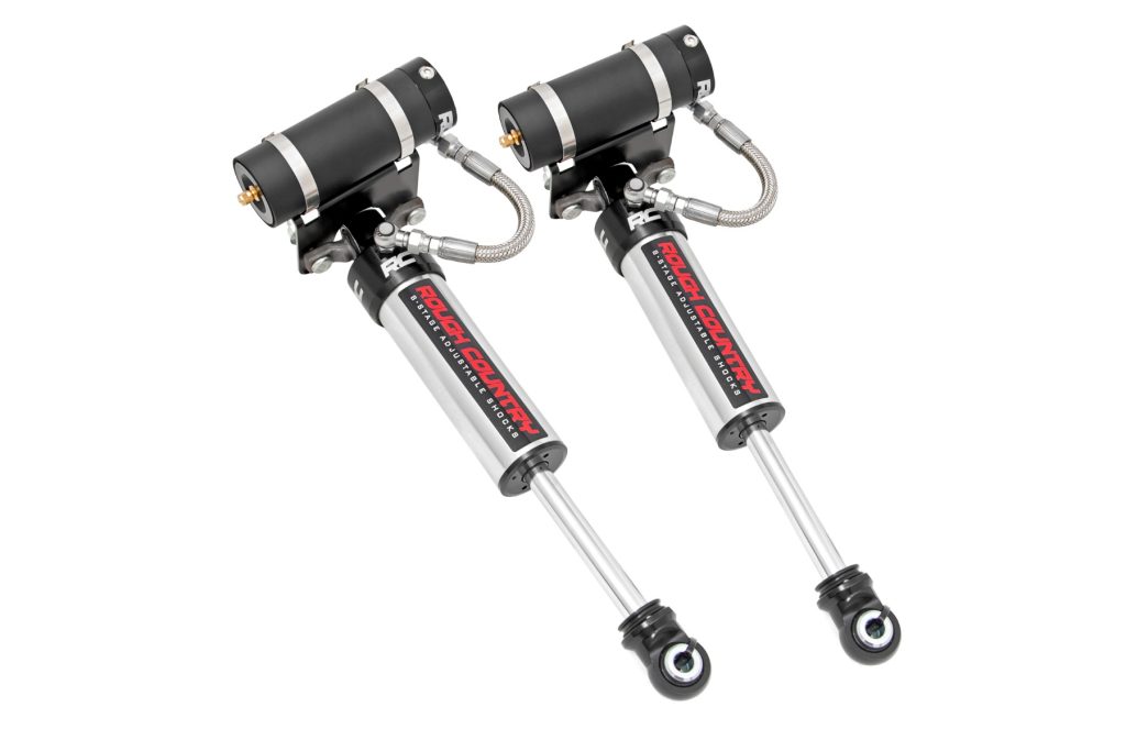 Rough Country Vertex 2.5 Reservoir Front Shocks 5-7.5″ NTD Lifts Only Chevy/GMC 2500HD/3500HD (11-26)