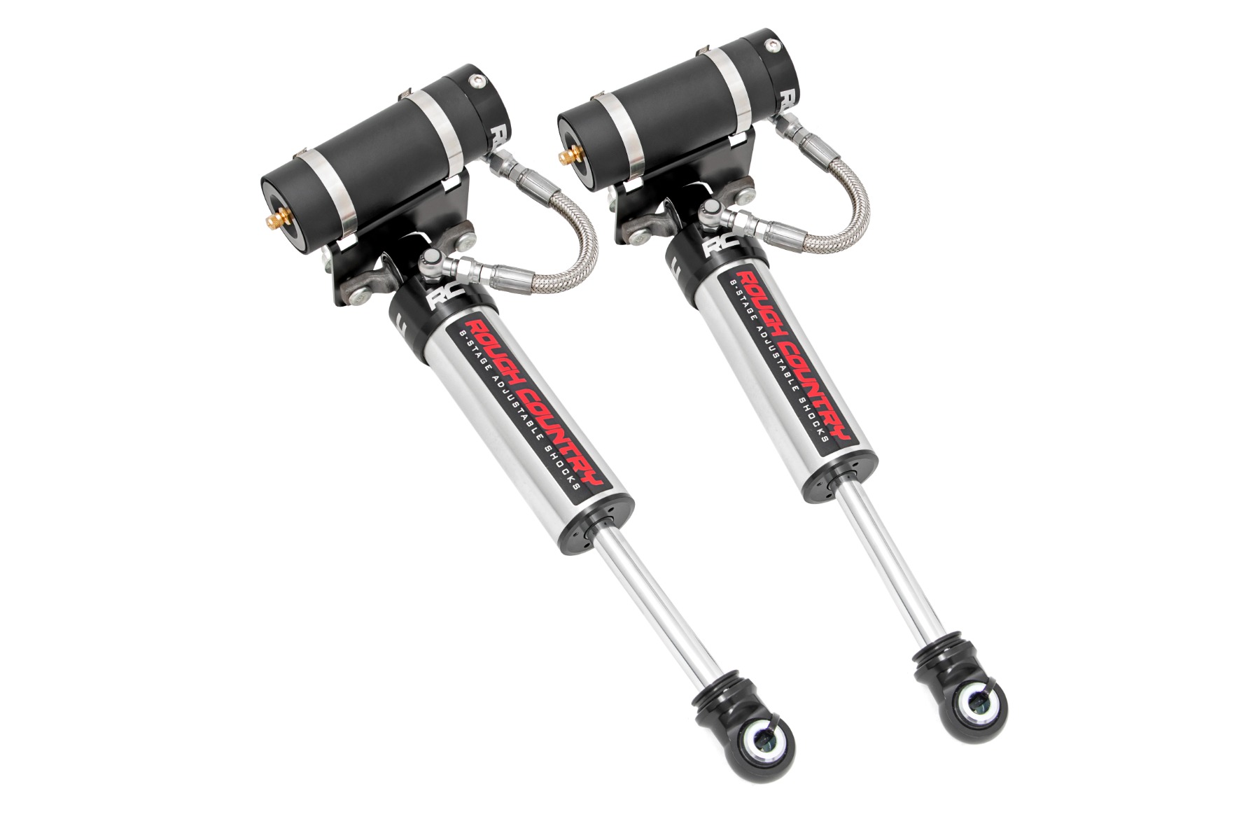 Rough Country Vertex 2.5 Reservoir Front Shocks 5-7.5β³ NTD Lifts Only Chevy/GMC 2500HD/3500HD (11-26)