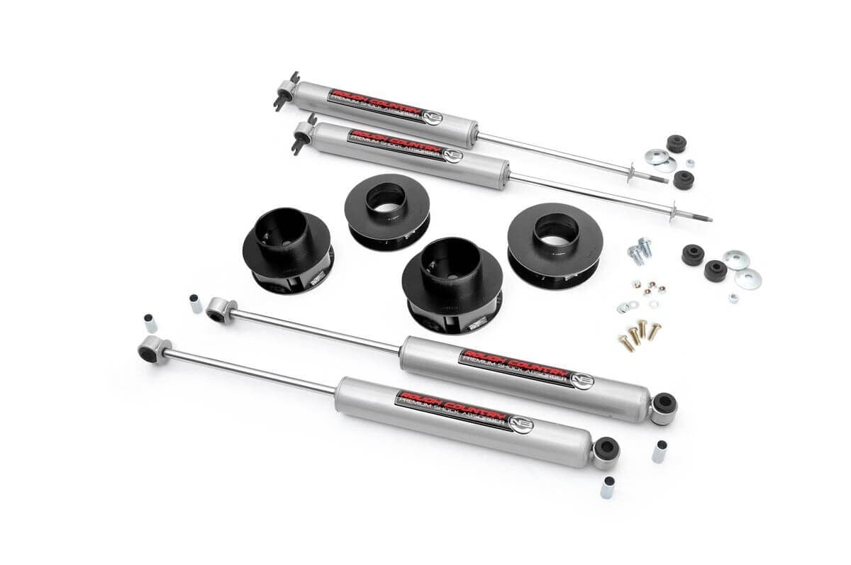 Rough Country 2 Inch Lift Kit N3 Jeep Grand Cherokee WJ 2WD/4WD (1999-2004)